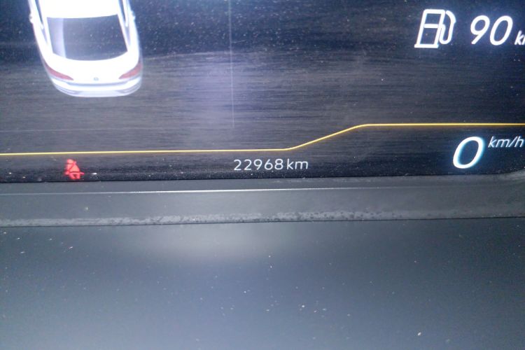 Used Volkswagen CC 2023 380TSI Striking Edition Odometer Close Up