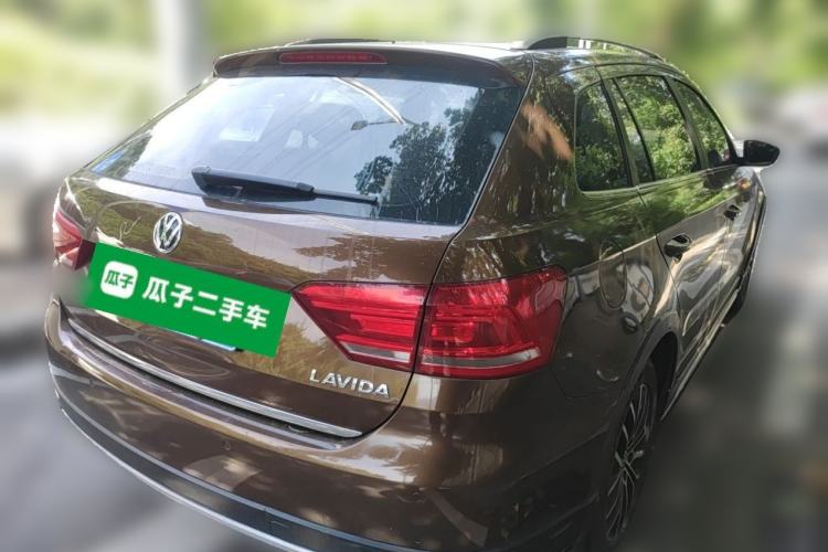 Used Volkswagen Cross Lavida 2014 1.6L Automatic Rear Right 45 Deg