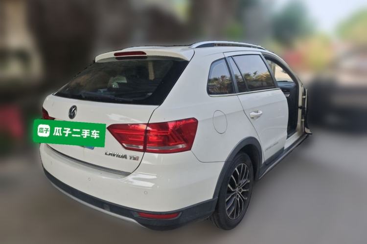 Used Volkswagen Cross Lavida 2014 1.4TSI DSG Rear Right 45 Deg