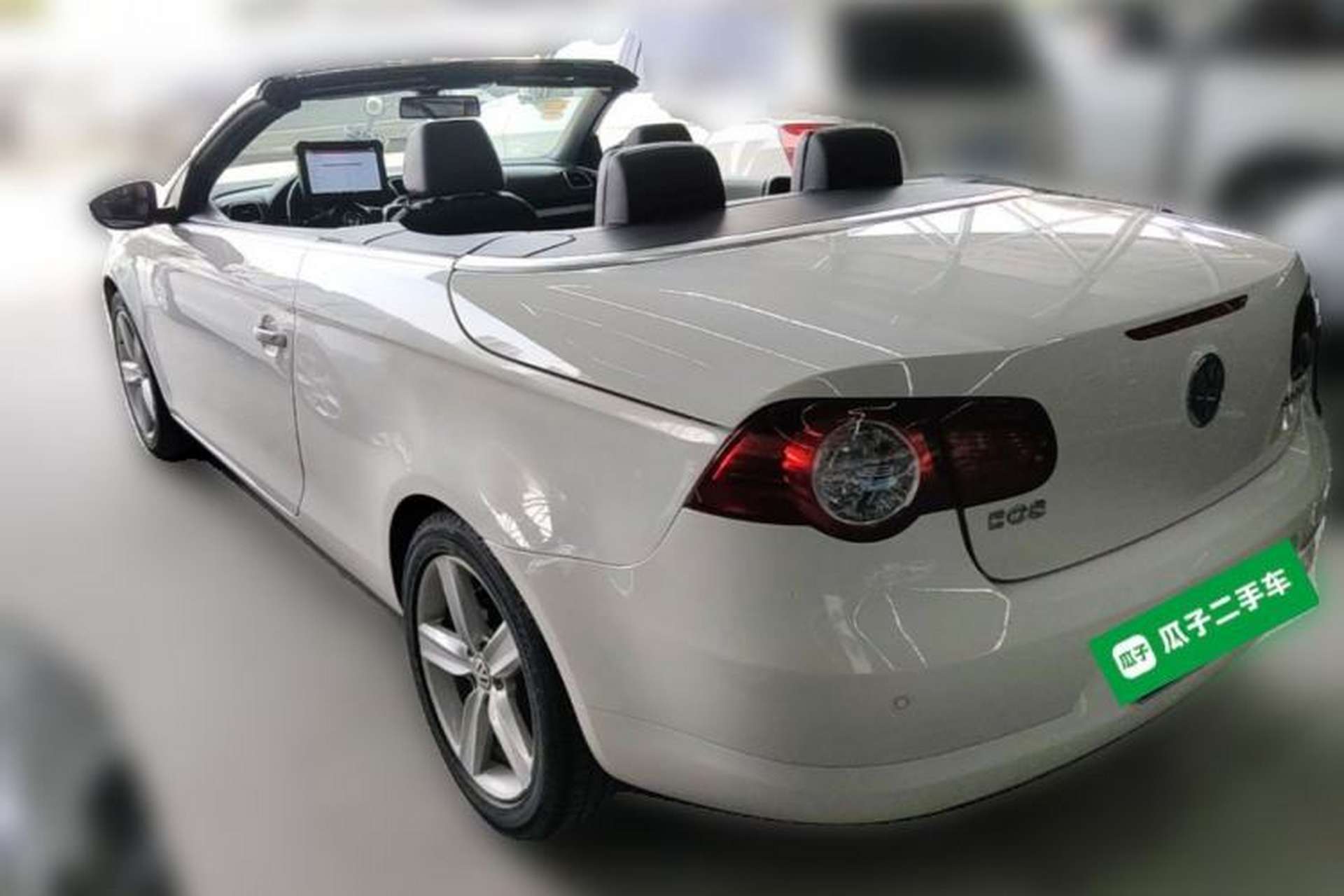 Used Volkswagen Eos 2008 2.0 TSI DSG Rear Left 45 Deg