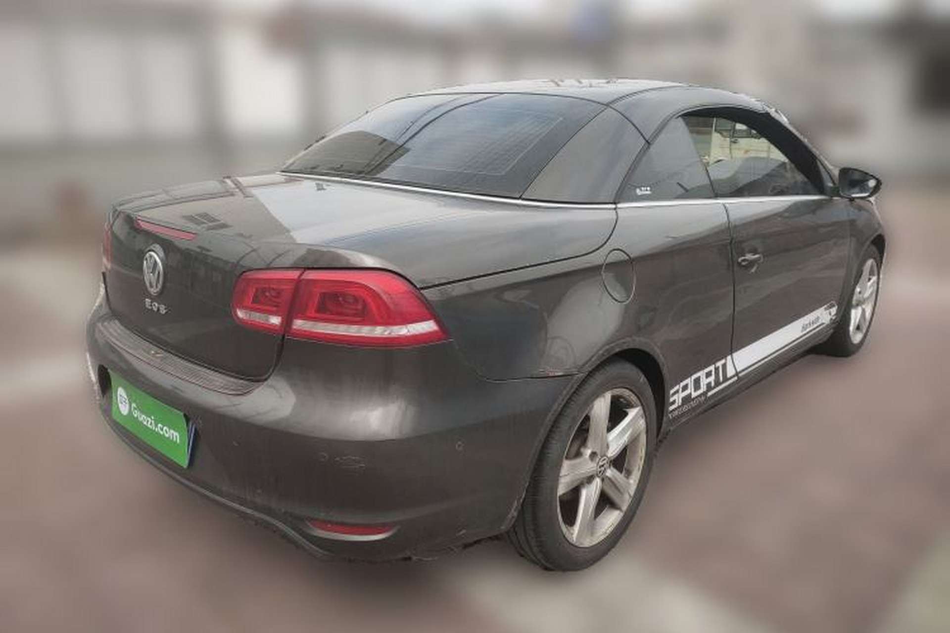 Used Volkswagen Eos 2010 2.0 TSI DSG Comfort Edition Rear Right 45 Deg
