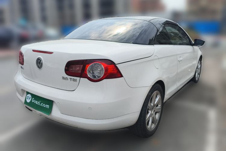 Used Volkswagen Eos 2010 2.0 TSI DSG Moonlit Edition Rear Right 45 Deg