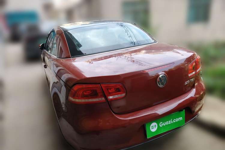 Used Volkswagen Eos 2011 2.0 TSI Rear Left 45 Deg