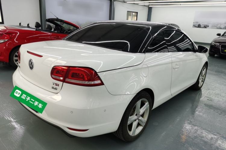 Used Volkswagen Eos 2011 2.0 TSI Rear Right 45 Deg