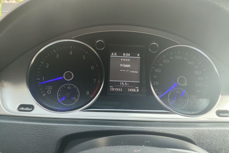 Used Volkswagen FAW-Volkswagen CC 2012 1.8TSI Luxury Model Odometer Close Up
