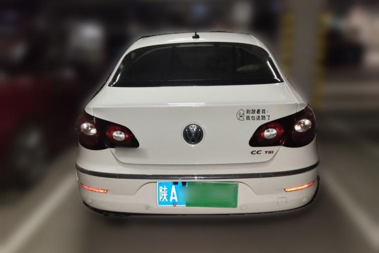 Used Volkswagen FAW-Volkswagen CC 2012 1.8TSI Prestige Model Rear