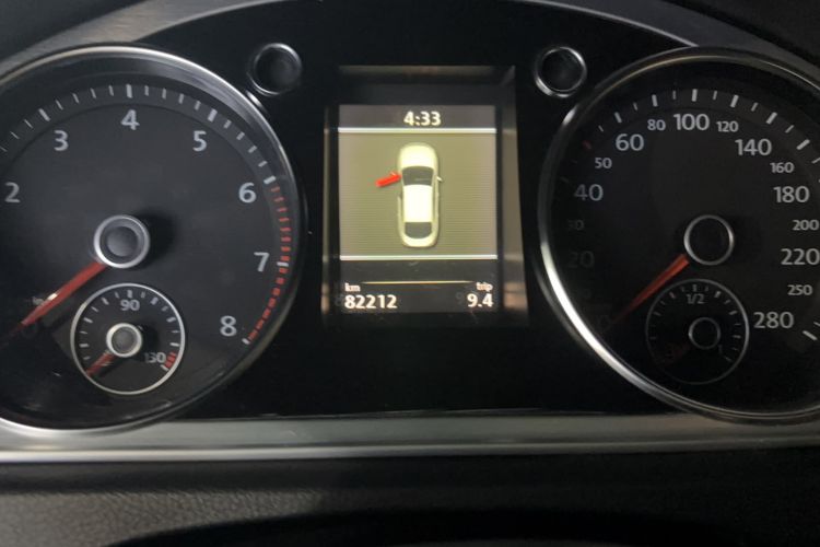 Used Volkswagen FAW-Volkswagen CC 2013 2.0 TSI Ultimate Model Odometer Close Up
