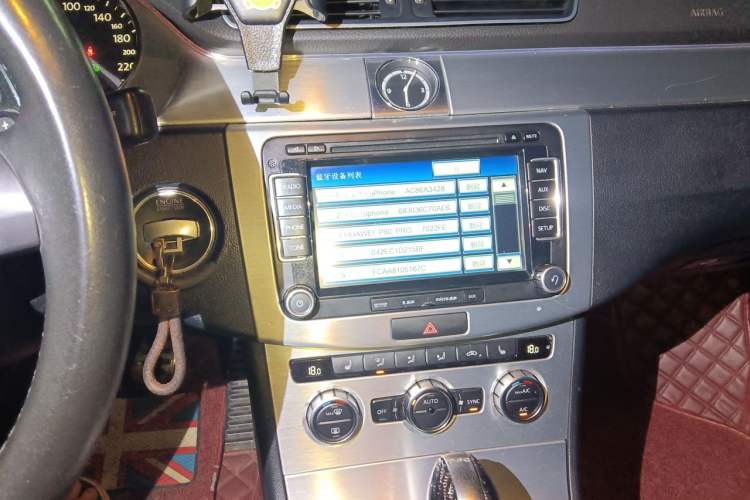 Used Volkswagen FAW-Volkswagen CC 2013 1.8TSI Luxury Model Audio And AC Panel