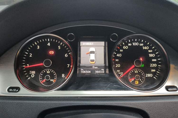 Used Volkswagen FAW-Volkswagen CC 2013 1.8TSI Luxury Model Instrument Cluster