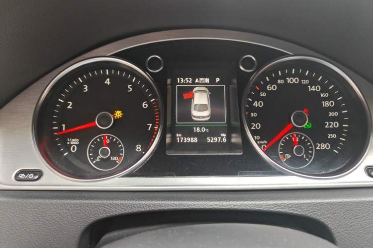 Used Volkswagen FAW-Volkswagen CC 2013 2.0 TSI Luxury Model Instrument Cluster