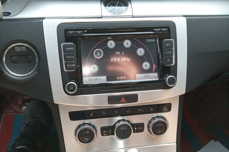Used Volkswagen FAW-Volkswagen CC 2015 2.0 TSI Luxury Model Audio And AC Panel