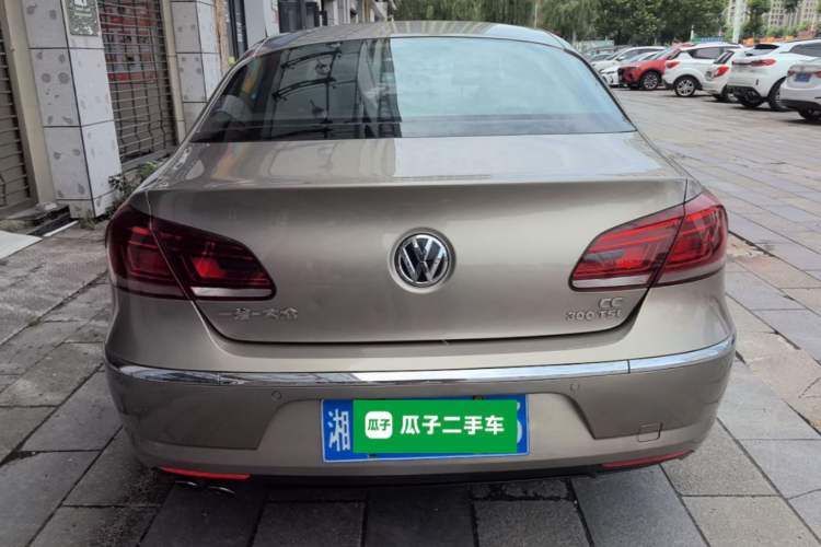 Used Volkswagen FAW-Volkswagen CC 2016 1.8TSI Prestige Model Rear