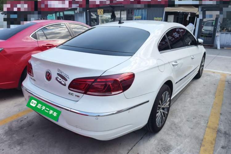 Used Volkswagen FAW-Volkswagen CC 2016 1.8TSI Luxury Model Rear Right 45 Deg