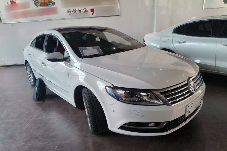 Used Volkswagen FAW-Volkswagen CC 2018 1.8TSI Luxury Model Front Right 45 Deg