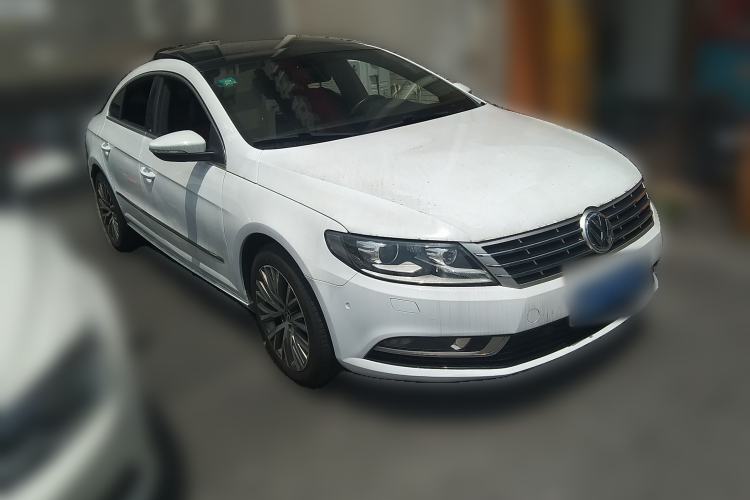 Used Volkswagen FAW-Volkswagen CC 2018 1.8TSI Luxury Model Front Right 45 Deg
