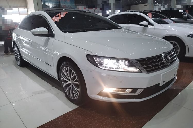 Used Volkswagen FAW-Volkswagen CC 2018 1.8TSI Luxury Model Front Right 45 Deg