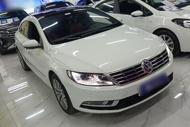 Used Volkswagen FAW-Volkswagen CC 2018 1.8TSI Luxury Model Front Right 45 Deg
