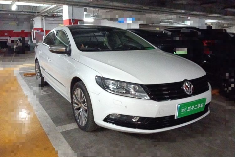 Used Volkswagen FAW-Volkswagen CC 2018 1.8TSI Luxury Model Front Right 45 Deg