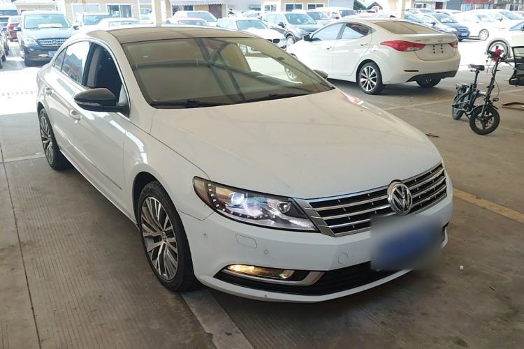 Used Volkswagen FAW-Volkswagen CC 2018 1.8TSI Luxury Model Front Right 45 Deg