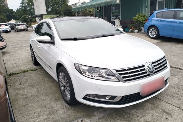 Used Volkswagen FAW-Volkswagen CC 2018 1.8TSI Luxury Model Front Right 45 Deg