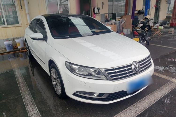 Used Volkswagen FAW-Volkswagen CC 2018 1.8TSI Luxury Model Front Right 45 Deg