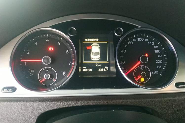 Used Volkswagen FAW-Volkswagen CC 2018 1.8TSI Luxury Model Instrument Cluster