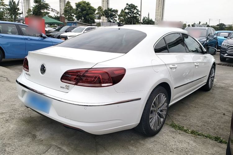 Used Volkswagen FAW-Volkswagen CC 2018 1.8TSI Luxury Model Rear Right 45 Deg