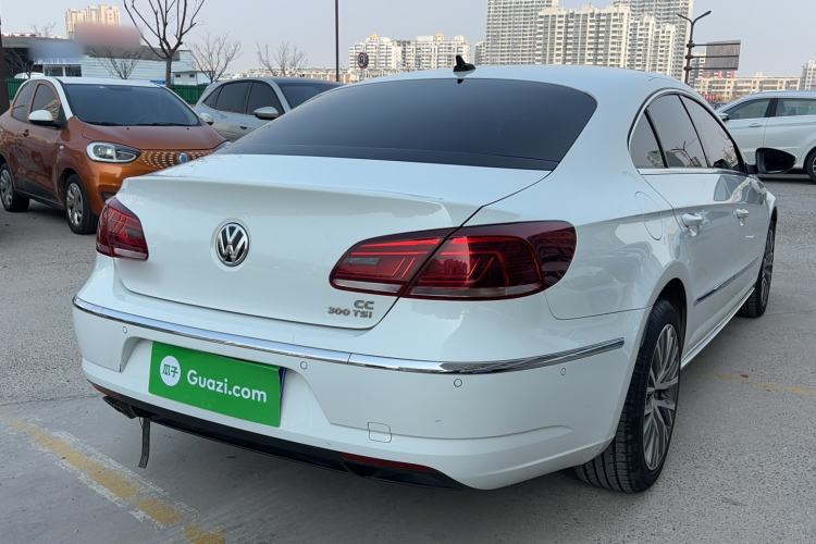 Used Volkswagen FAW-Volkswagen CC 2018 1.8TSI Luxury Model Rear Right 45 Deg
