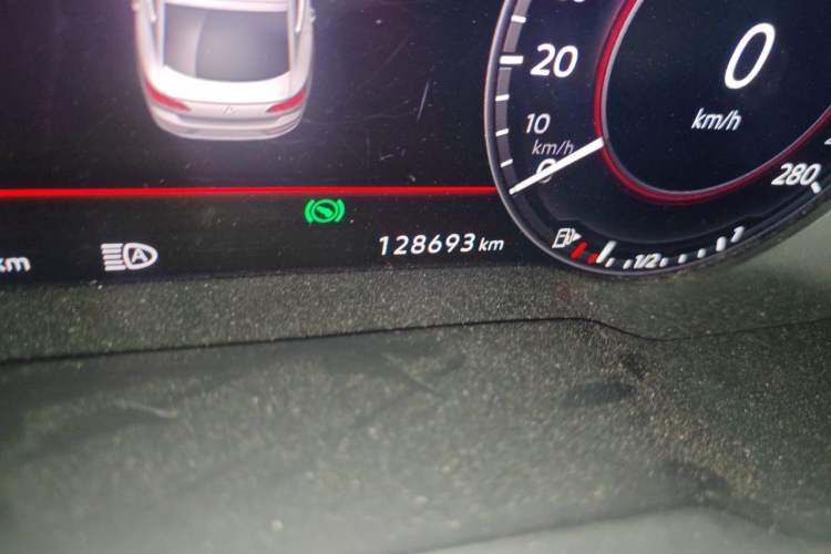 Used Volkswagen FAW-Volkswagen CC 2019 380TSI Yeyan Edition China V Standard Odometer Close Up
