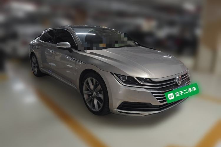 Used Volkswagen FAW-Volkswagen CC 2019 380TSI Yeyan Edition China V Standard Front Right 45 Deg