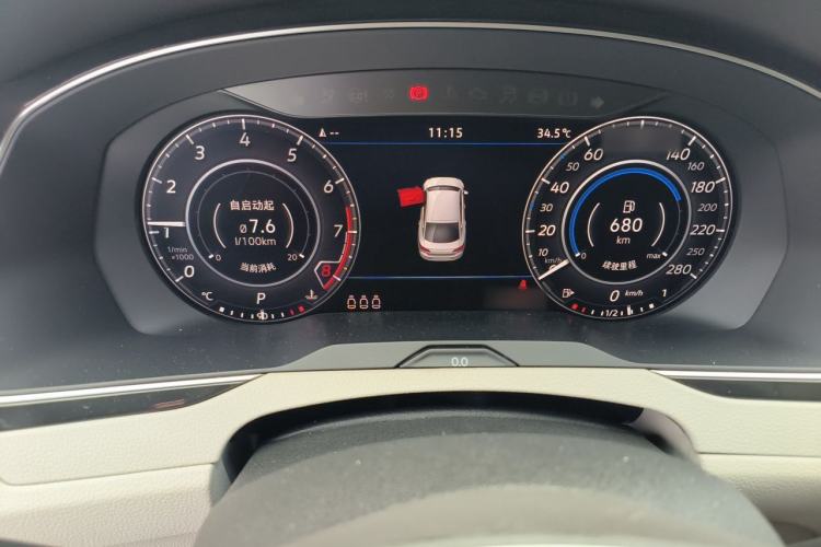 Used Volkswagen FAW-Volkswagen CC 2019 380TSI Yeyan Edition China VI Standard Instrument Cluster