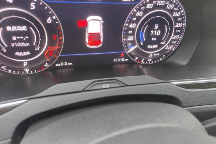 Used Volkswagen FAW-Volkswagen CC 2019 380TSI Glamour Edition China V Standard Odometer Close Up