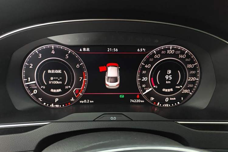 Used Volkswagen FAW-Volkswagen CC 2019 330TSI Glamour Edition China V Standard Instrument Cluster