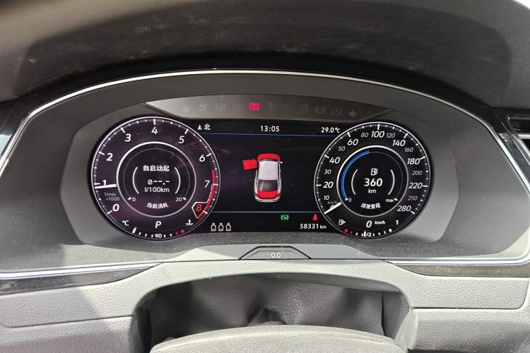 Used Volkswagen FAW-Volkswagen CC 2019 330TSI Glamour Edition China VI Instrument Cluster