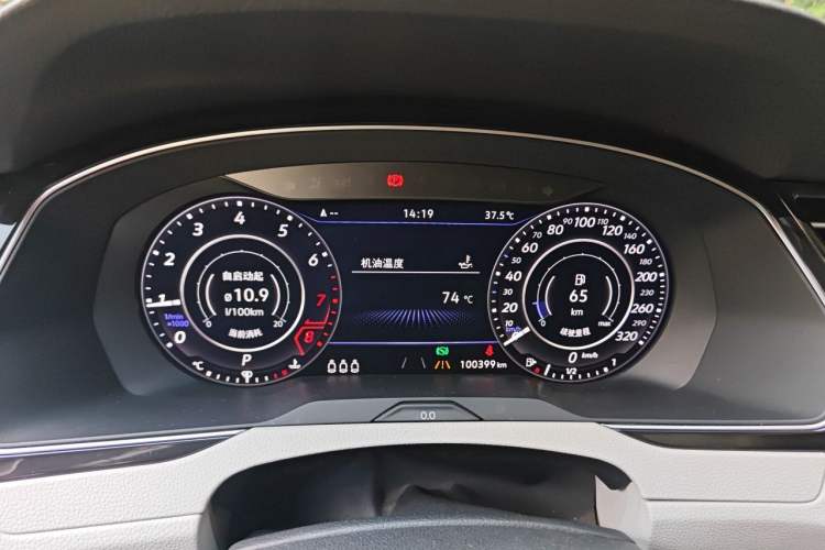 Used Volkswagen FAW-Volkswagen CC 2019 380TSI Yeyan Edition China V Standard Instrument Cluster
