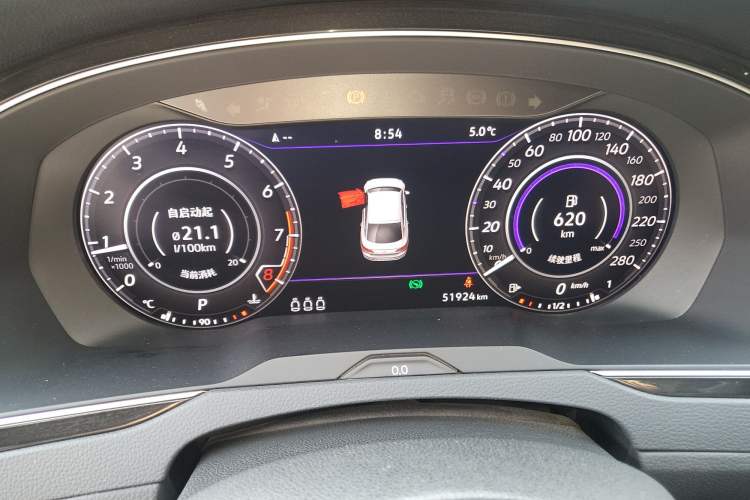 Used Volkswagen FAW-Volkswagen CC 2019 330TSI Glamour Edition China V Standard Odometer Close Up