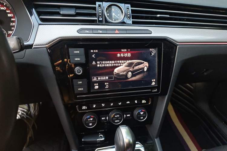 Used Volkswagen FAW-Volkswagen CC 2019 330TSI Glamour Edition China VI Audio And AC Panel
