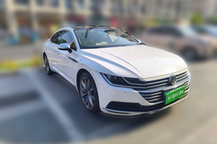 Used Volkswagen FAW-Volkswagen CC 2019 380TSI Yeyan Edition China V Standard Front Right 45 Deg