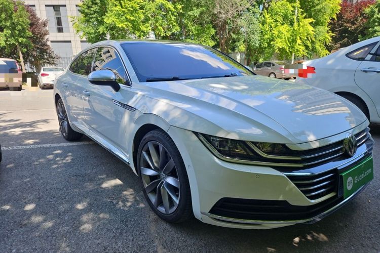 Used Volkswagen FAW-Volkswagen CC 2019 380TSI Yeyan Edition China V Standard Front Right 45 Deg