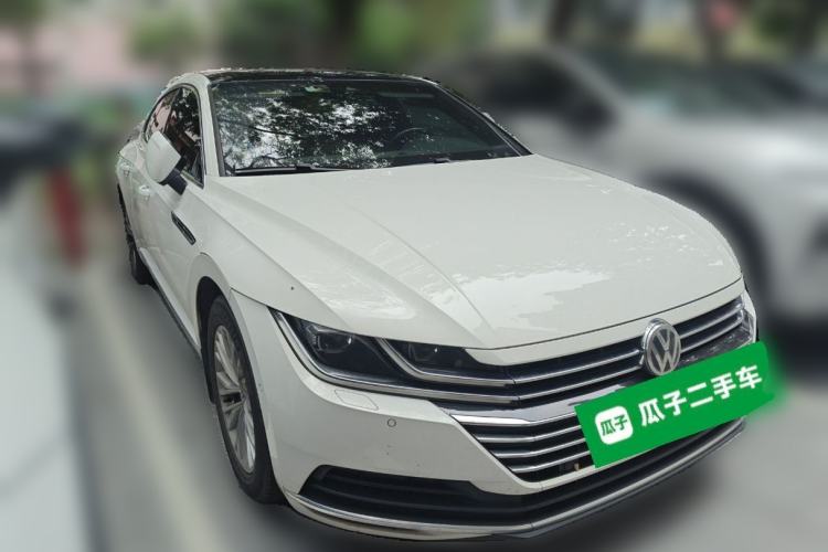 Used Volkswagen FAW-Volkswagen CC 2019 380TSI Glamour Edition China VI Standard Front Right 45 Deg