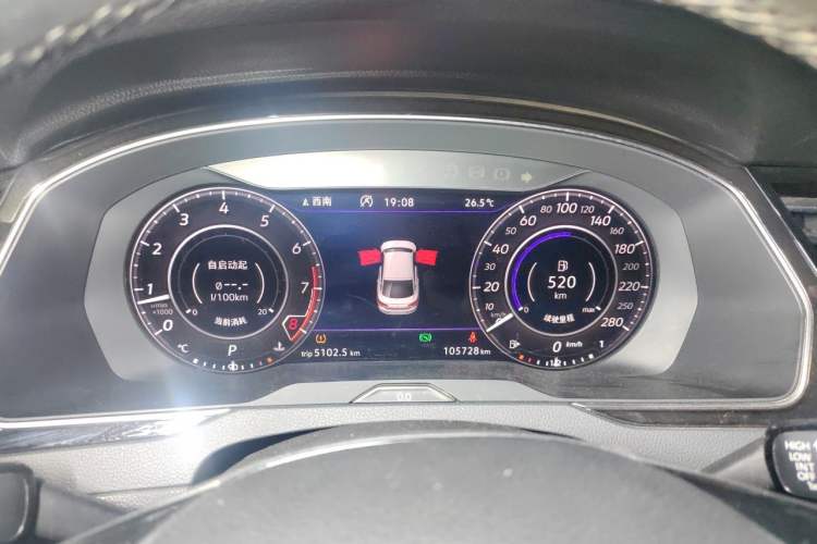 Used Volkswagen FAW-Volkswagen CC 2019 330TSI Glamour Edition China V Standard Instrument Cluster