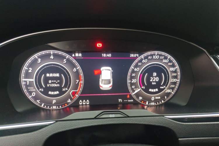 Used Volkswagen FAW-Volkswagen CC 2019 330TSI Glamour Edition China VI Instrument Cluster