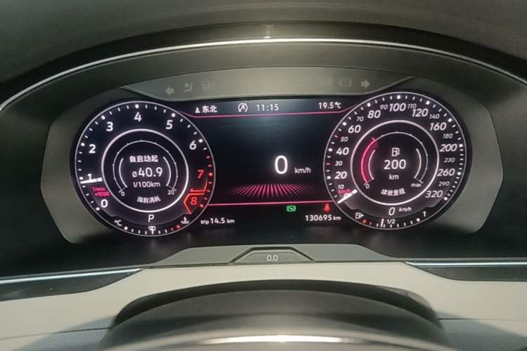 Used Volkswagen FAW-Volkswagen CC 2019 380TSI Yeyan Edition China V Standard Instrument Cluster