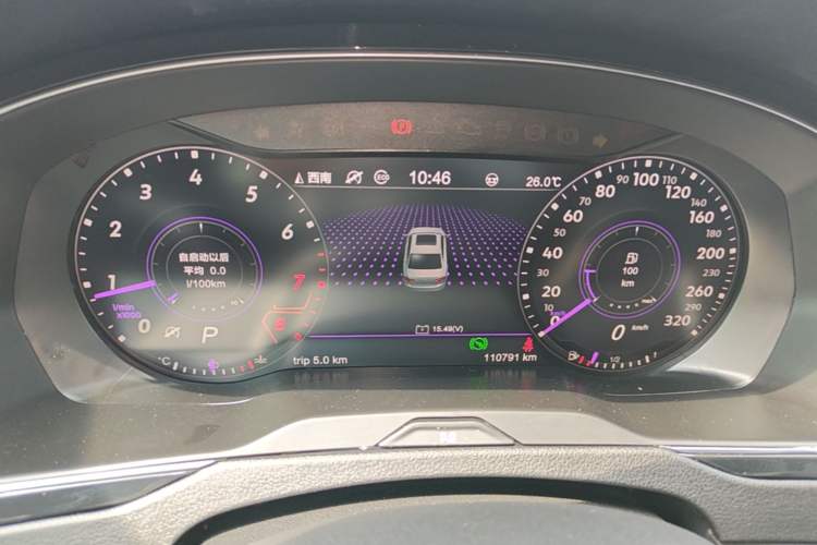 Used Volkswagen FAW-Volkswagen CC 2019 330TSI Glamour Edition China VI Instrument Cluster