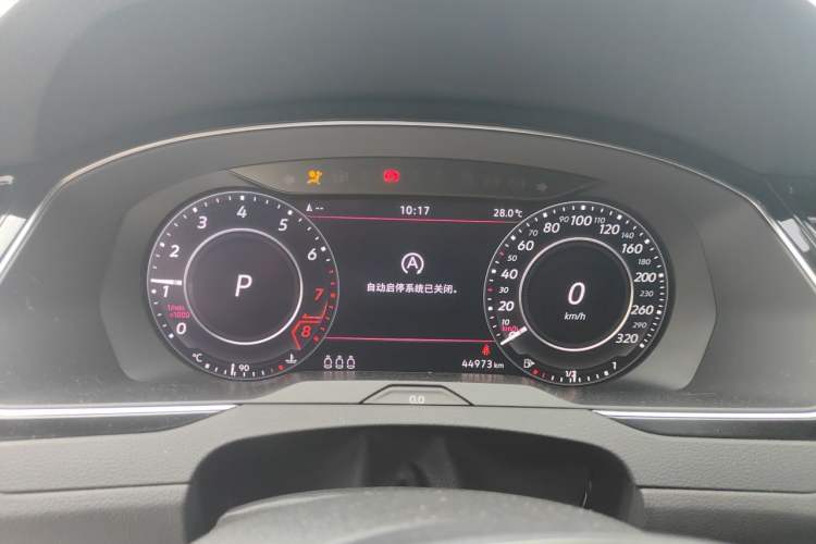 Used Volkswagen FAW-Volkswagen CC 2019 330TSI Glamour Edition China VI Instrument Cluster