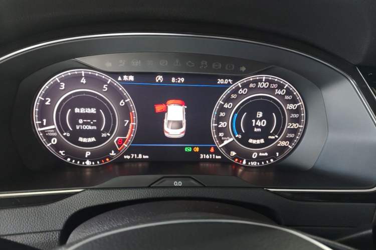 Used Volkswagen FAW-Volkswagen CC 2019 380TSI Glamour Edition China V Standard Instrument Cluster