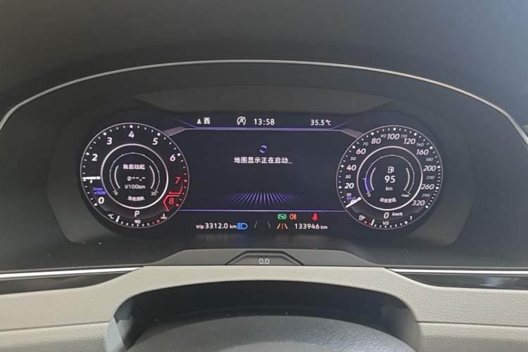 Used Volkswagen FAW-Volkswagen CC 2019 380TSI Yeyan Edition China V Standard Instrument Cluster