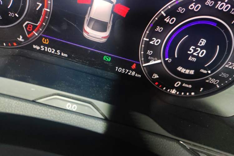 Used Volkswagen FAW-Volkswagen CC 2019 330TSI Glamour Edition China V Standard Odometer Close Up