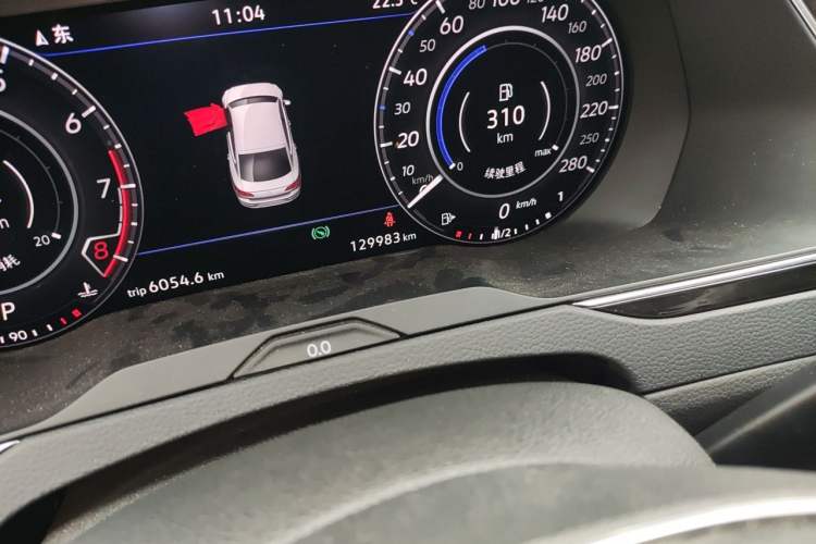 Used Volkswagen FAW-Volkswagen CC 2019 380TSI Glamour Edition China V Standard Odometer Close Up