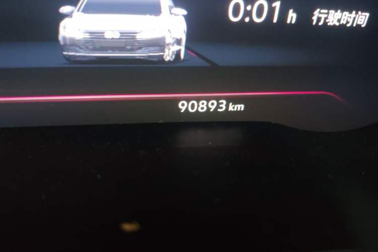 Used Volkswagen FAW-Volkswagen CC 2019 330TSI Glamour Edition China VI Odometer Close Up